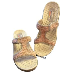 Skechers Reggae Desert Escape Slide Sandal Taupe 40790SA Size 9